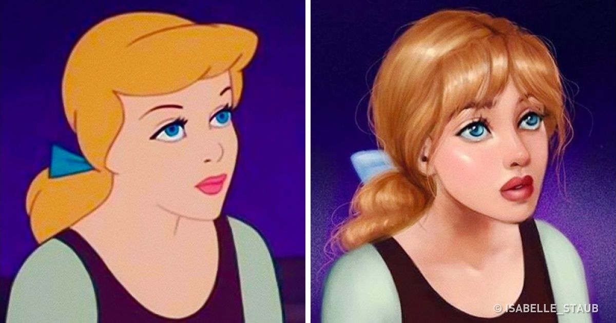 A Painter Showed How Disney Princesses Would Look If They Were Drawn Now