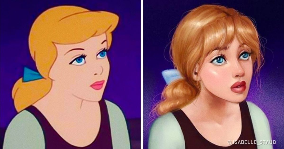 A Painter Showed How Disney Princesses Would Look If They Were Drawn Now