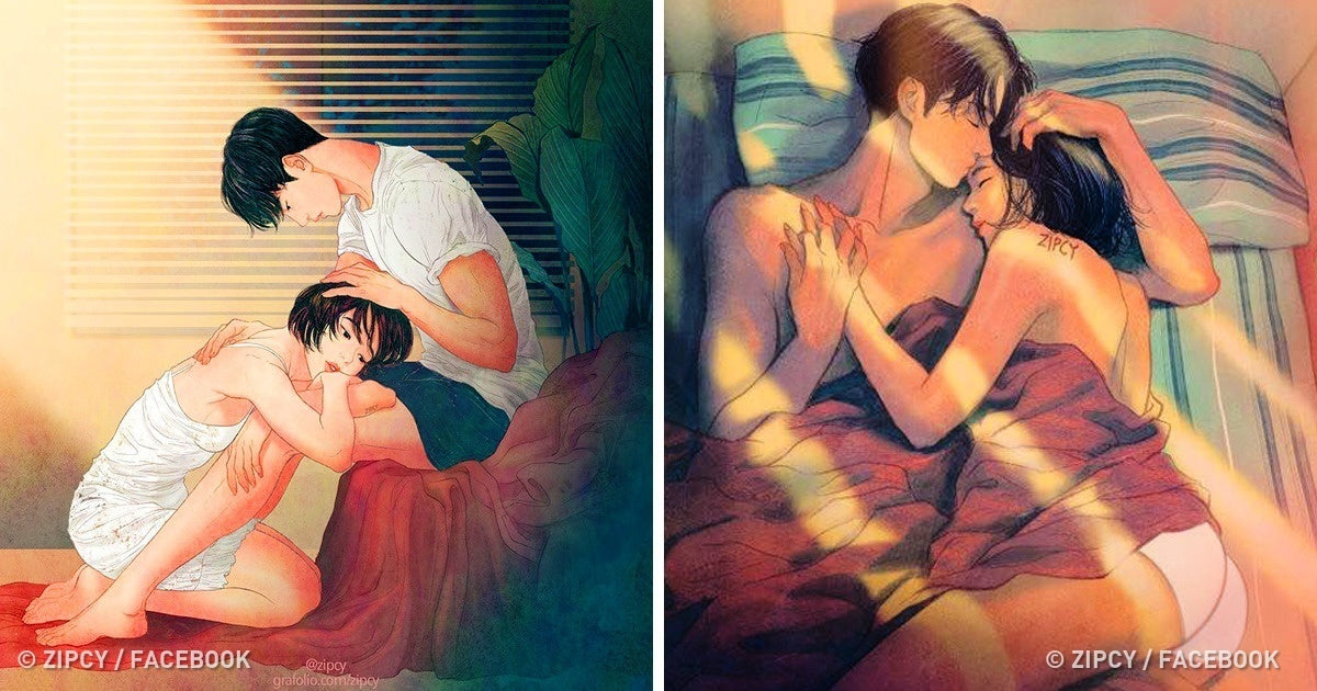 A Korean Artist Creates Tender Illustrations Anyone in Love Can Understand